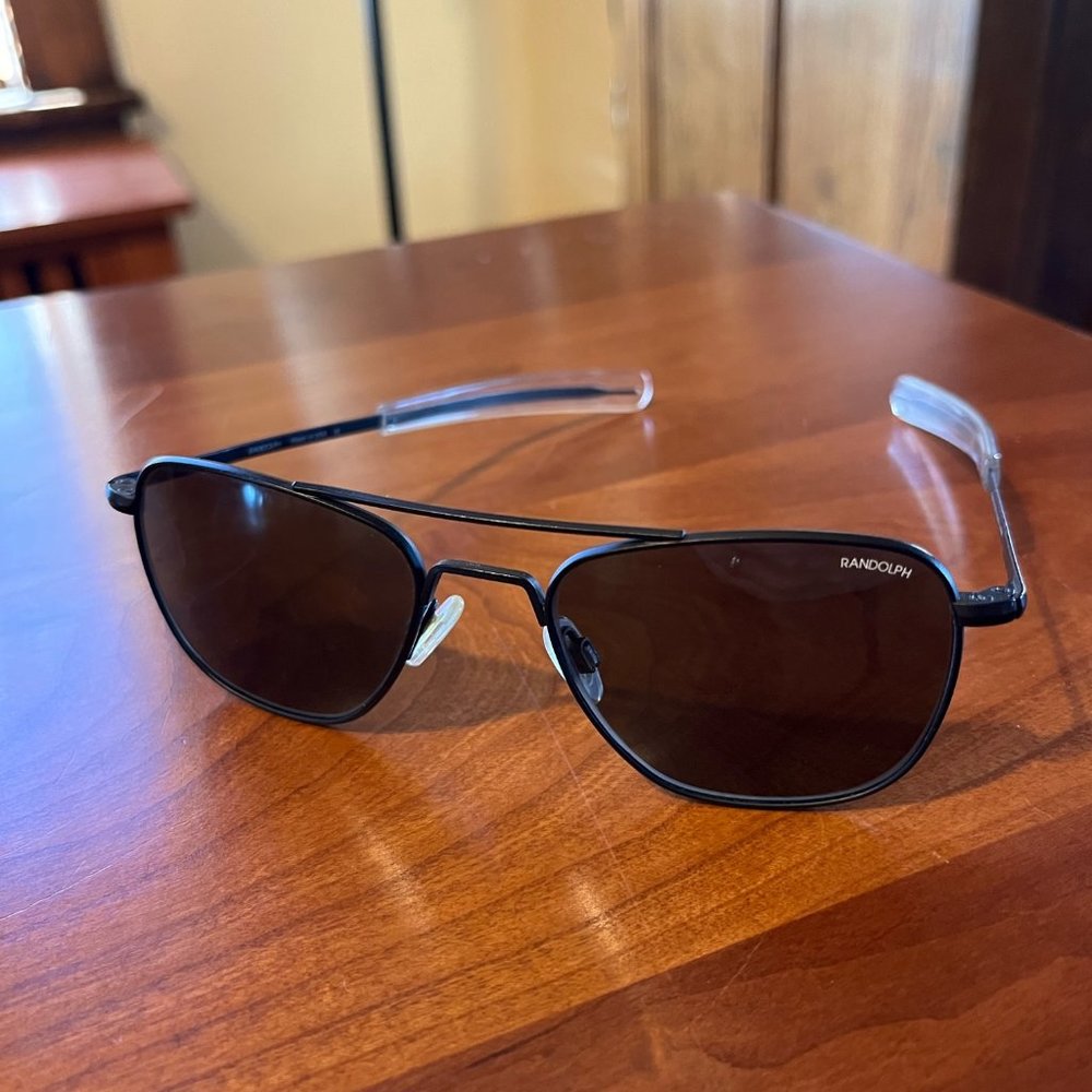 Randolph Women's / Men's Unisex Sunglasses With Case